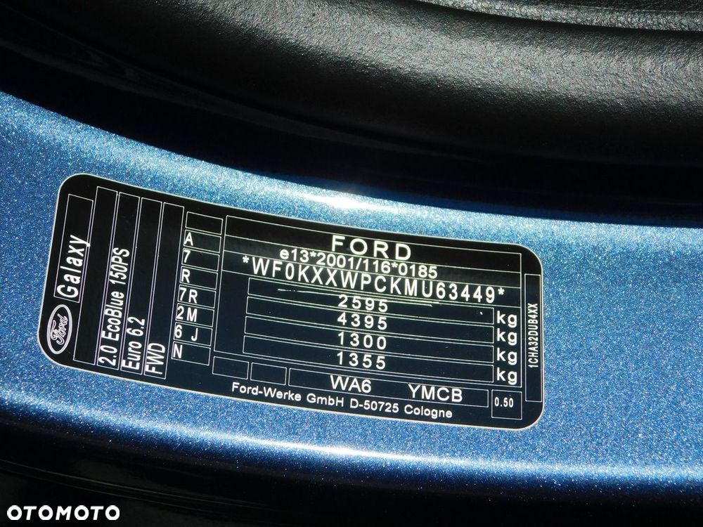 Ford Galaxy 2.0 EcoBlue Titanium - 21