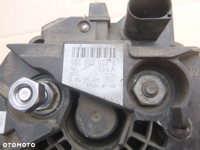 ALTERNATOR SKODA FABIA I 1.4 TDI 045903023A 120A - 12