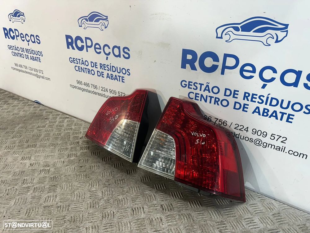 .Conjunto Farolins Tras Traseiros Esquerda Direita Originais Volvo S40 Mk2 II 2003 - 2012 - 3