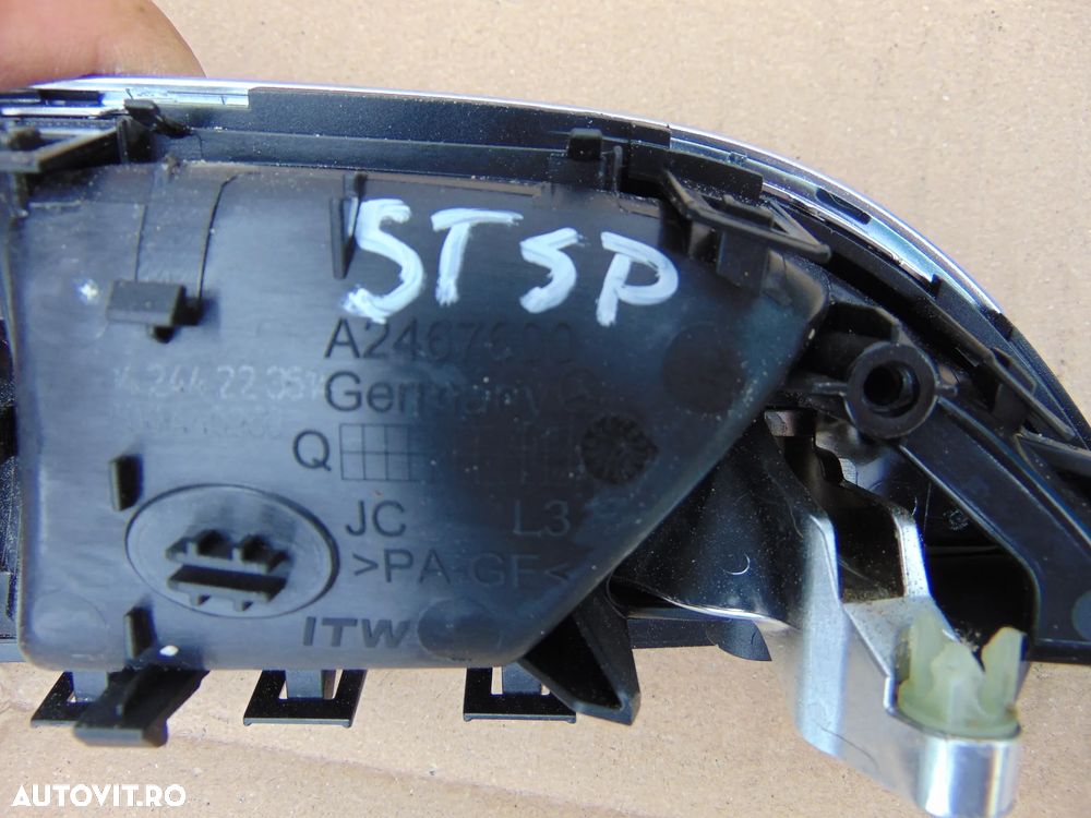 Maner interior Mercedes cla w117 c117 w176 w246 manere interior fata spate stanga dreapta comenzi scaune reglaj - 6