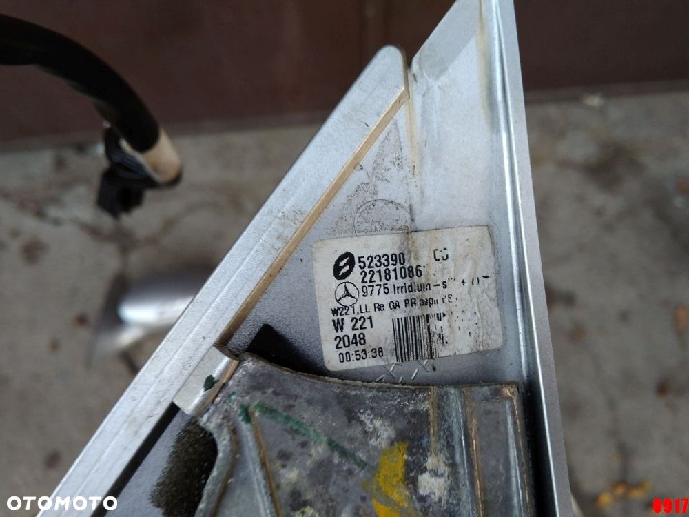 lusterko prawe lewe mercedes s-klasa w221 - 3