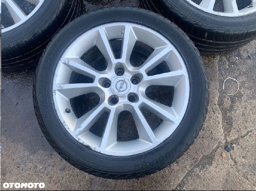 Koła 5x110 felgi aluminiowe 17 cali Opel Saab Lancia - 5
