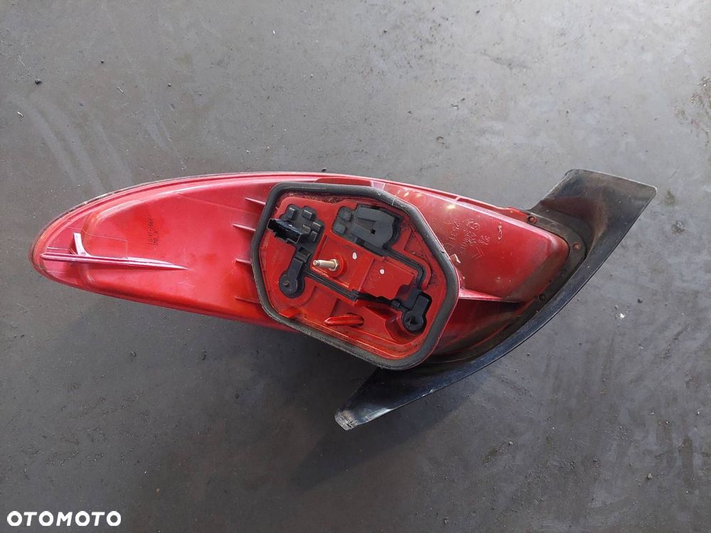 KOMPLETNY TYŁ KLAPA BAGAŻNIKA ZDERZAK TYŁ LAMPA PEUGEOT 206 I HB EGJ - 3