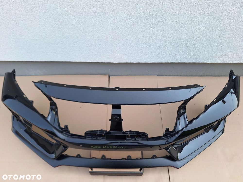 HONDA CIVIC X HB TYPE-R TYPE R 17-21 NIE KLEJONY! KOLOR NH731P ZDERZAK PRZÓD PRZEDNI HOKEJ ŚLIZGI ORYG 71100-TGH-ZZ00 71 - 8
