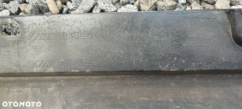 A213690202 A2136909801 Listwa progowa nakładka progu prawa Mercedes W213 AMG lak.992 - 4