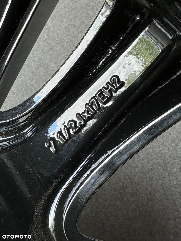 ORYGINALNE FELGI 17 BMW E60 5x120 7.5j ET20 STYLING 116 E46 E90 Z3 Z4 F30 F32 F34 F36 F10 F06 F12 grafit Shadow chrome - 9