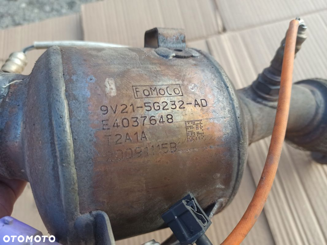 Katalizator FORD FIESTA MK7 1.25 benzyna 9V21-5G232-AD - 4