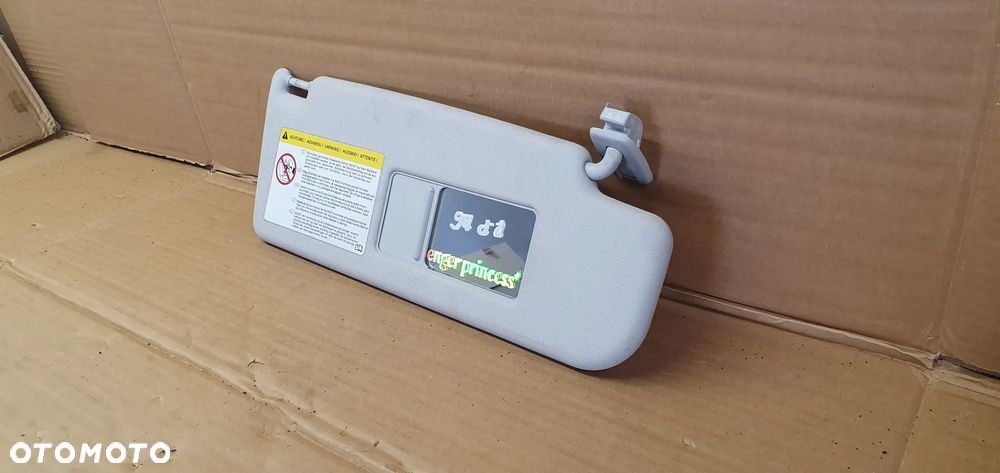 Osłona przeciwsłoneczna prawa pasażera VW Passat B6 3C0857552AB - 3