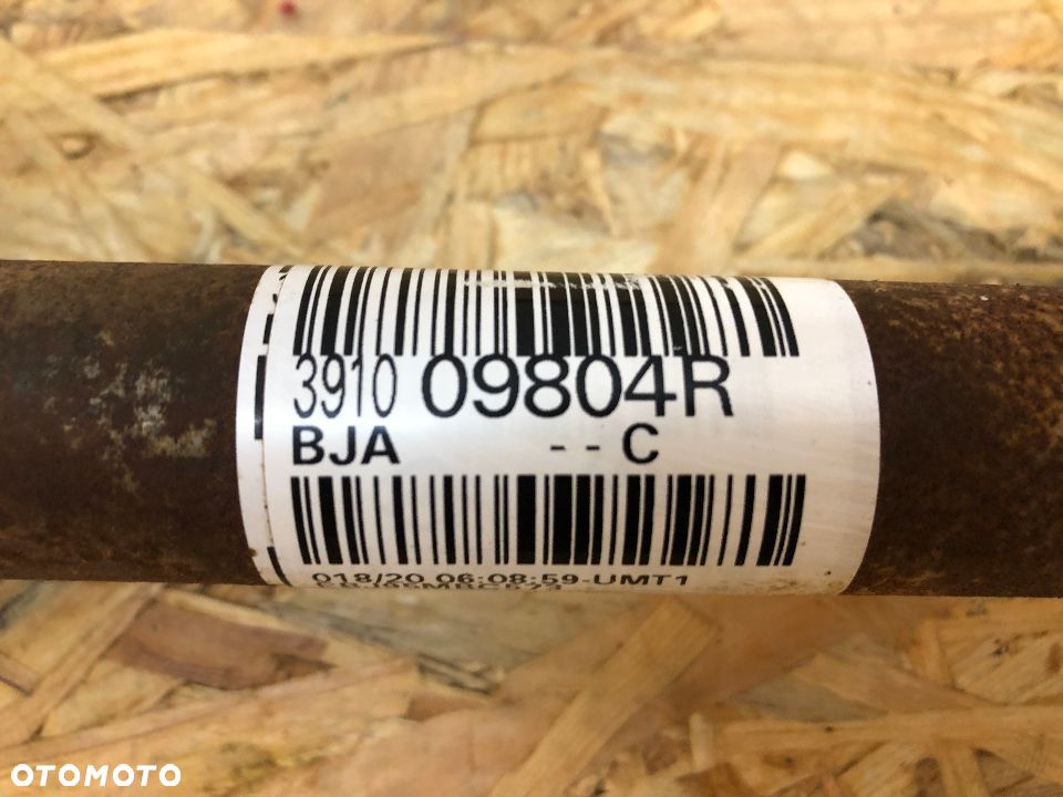 RENAULT CLIO V 2019-> PÓŁOŚ PRAWA DŁUGA 391009804R - 4