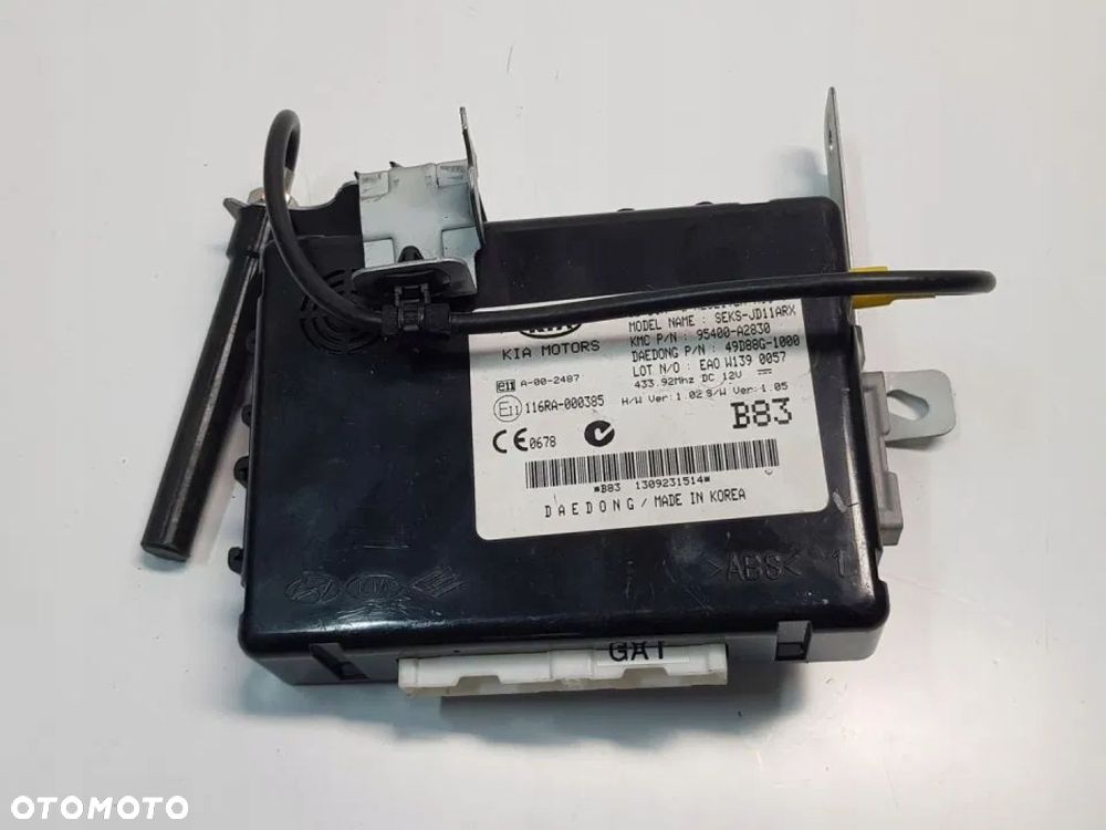 MODUŁ STEROWNIK 95400-A2830 KIA CEED II 2 - 1