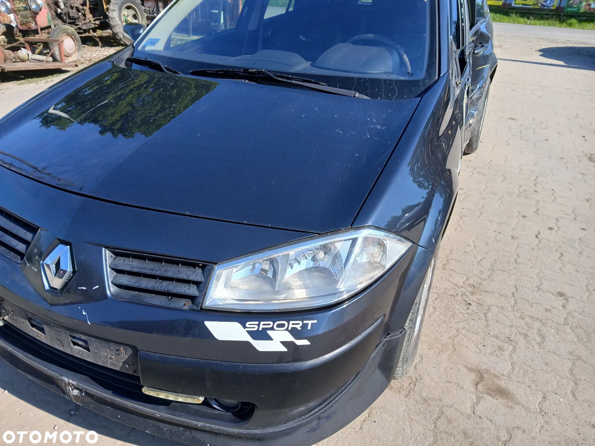 renault megane II kombi fotel fotele kanapa deska kokpit podsufitka boczek boczki klamka - 1