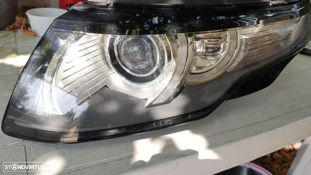 farol esquerdo Xenon range Rover Evoque completo - 2