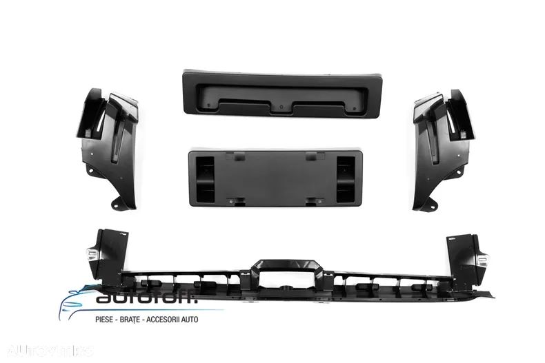 Pachet exterior compatibil Mercedes GLE W167 SUV (19-23) GLE63 Black Design - 12