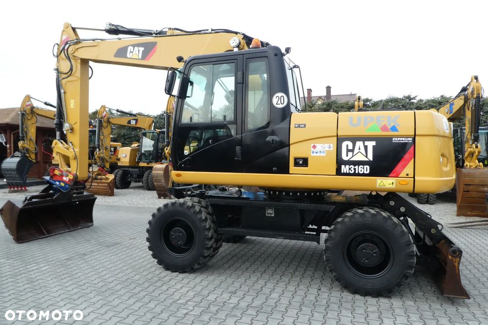 Caterpillar M 316D DWIE ŁYZKI - 33