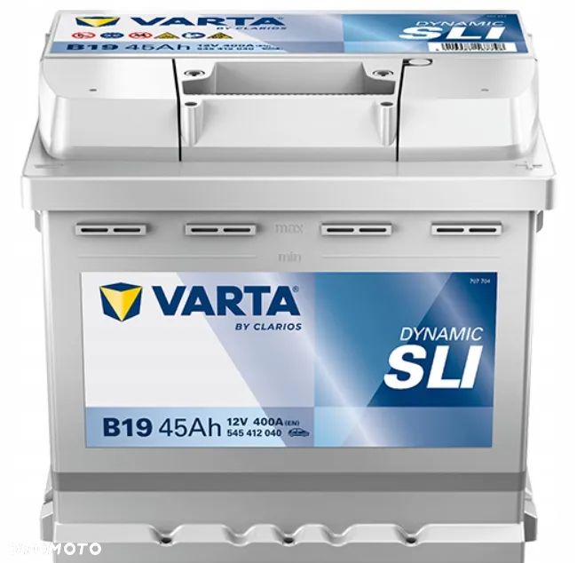 Akumulator Varta SLI 545412040 45Ah 400A P+ 12V - 1