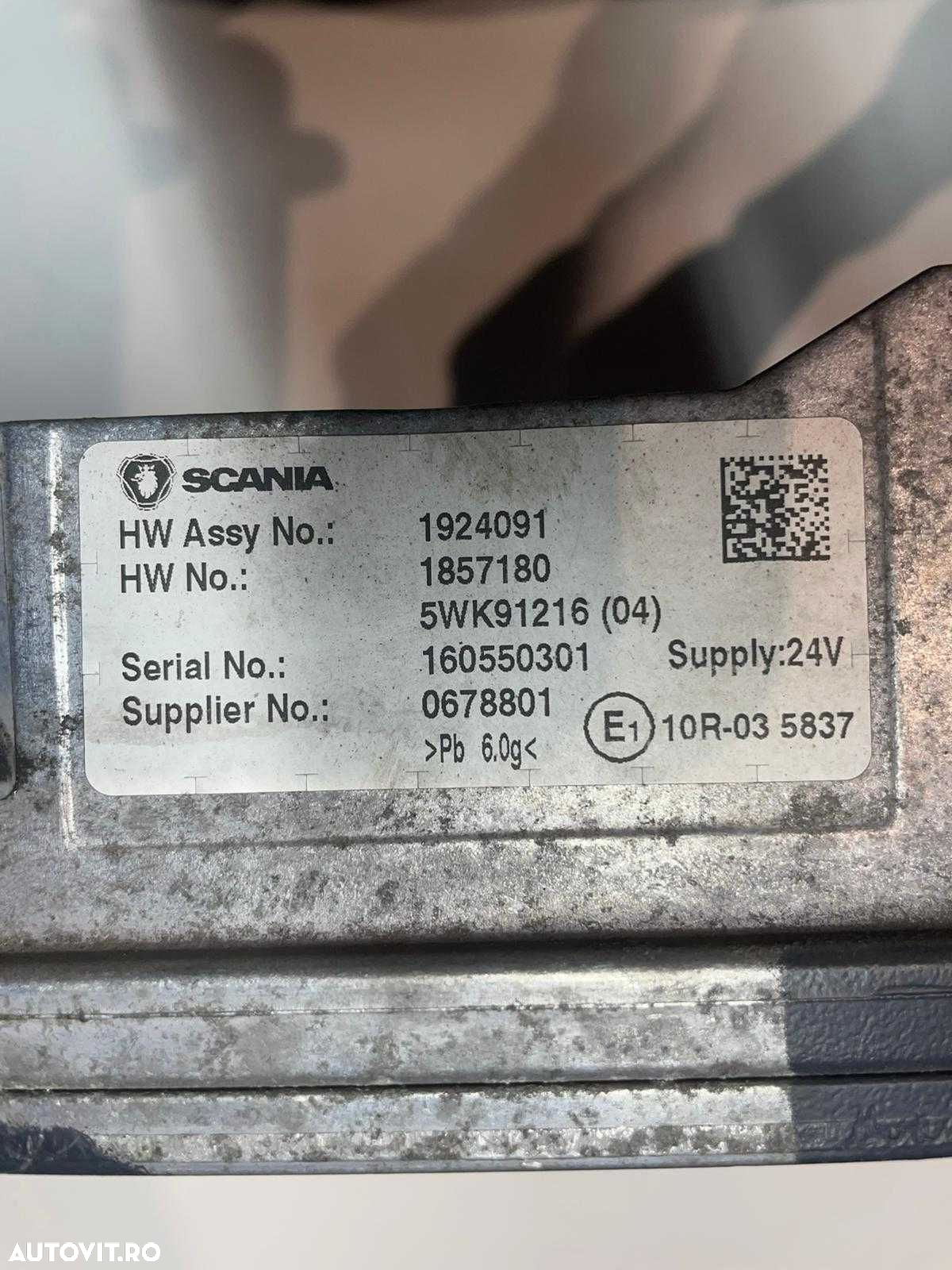 ECU Calculator motor Scania  R450  - EMS S8 - 1924091 - 5WK91216 - 3