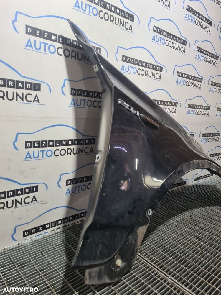 Aripa Dreapta Fata BMW X3 E83 Facelift 2006 - 2010 4 Usi NEGRU (926) CU RUGINA - 3
