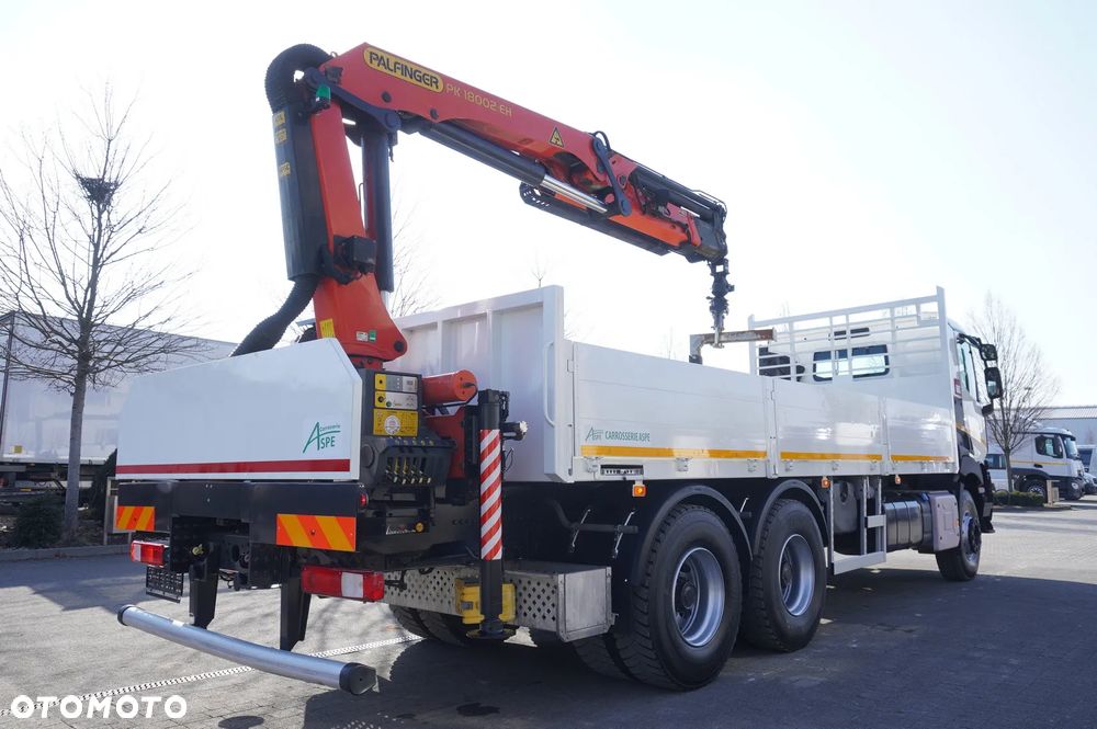 Renault C380 / 6x4 / HDS Palfinger PK 18002-EH 6000 kg - 5