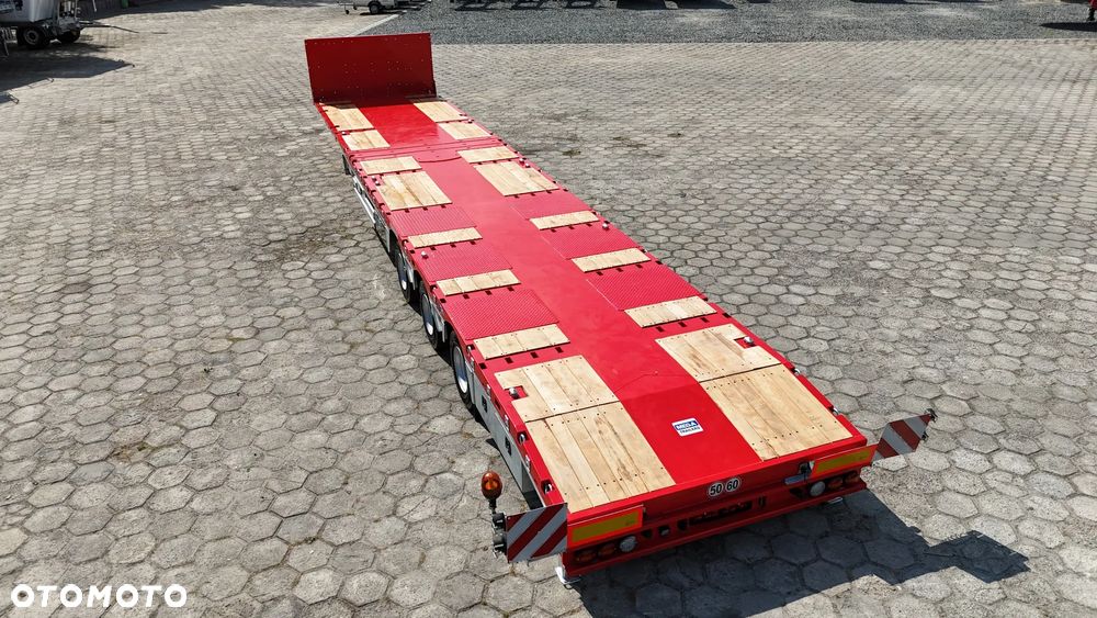 Inny TELEMEGA - naczepa platforma rozciągana - koła 17,5 12T! - kontenery - maszyny ADR EX III - 9