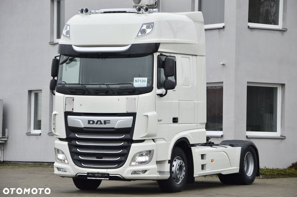 DAF XF 480 ZF INTARDER / KLIMA POSTOJOWA / FULL LED / TRĄBY / KONTRAKT SERWISOWY - 1