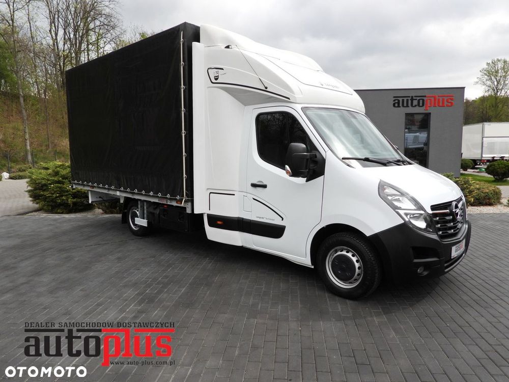 Opel MOVANO  PLANDEKA 10 PALET WEBASTO TEMPOMAT LEDY PNEUMATYKA KLIMATYZACJA  165KM