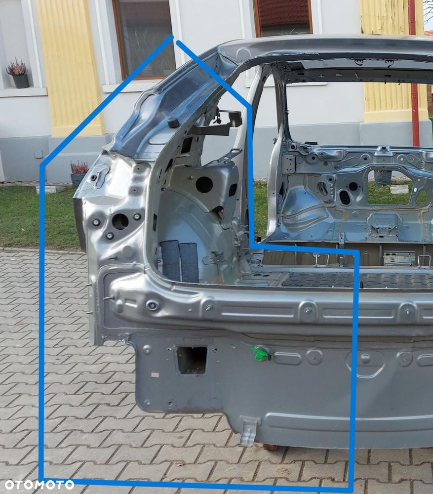 Audi Q4 E-TRON 89A 89E Sportback ĆWIARTKA BŁOTNIK LEWY TYŁ  szary LZ7F - 2