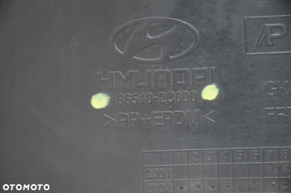 zderzak przedni przód hyundai tiburon coupe eb - 15