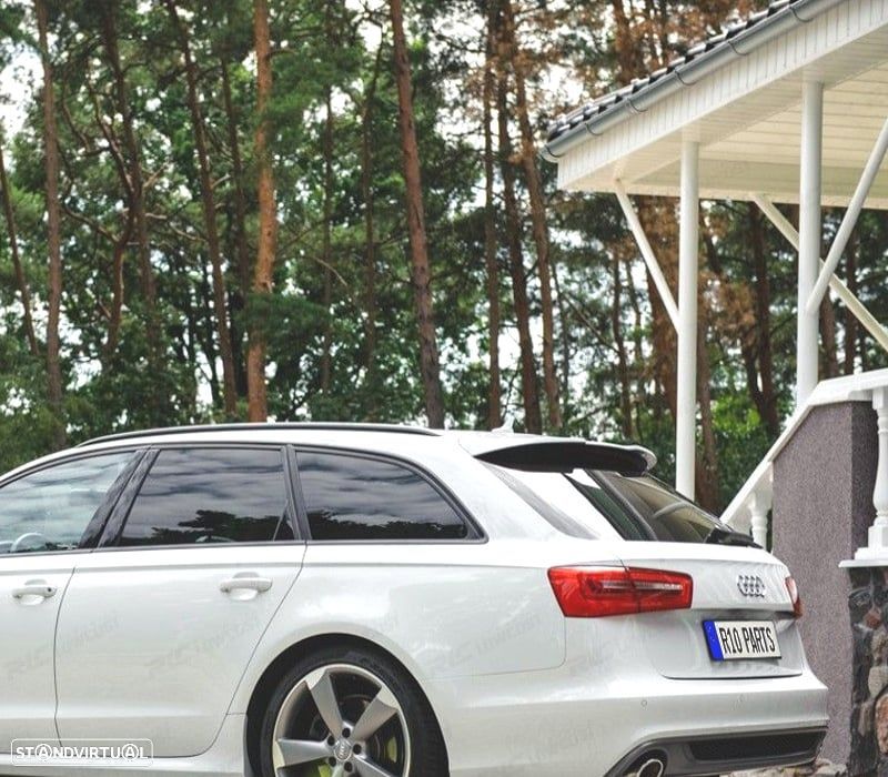 AILERON SPOILER TRASEIRO AUDI A6 C7 S6 S-LINE RS6 08-11 - 3
