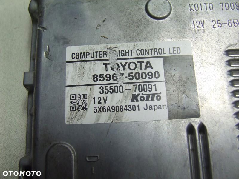 LEXUS LS IV 600 PRZETWORNICA MODUŁ LED 85967-50090 - 4