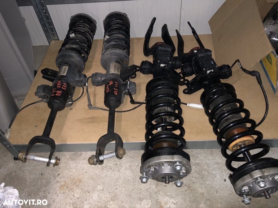 Set amortizoare fată bmw Seria 5 XDrive electrice arc flanșă 4x4 F10 F - 1