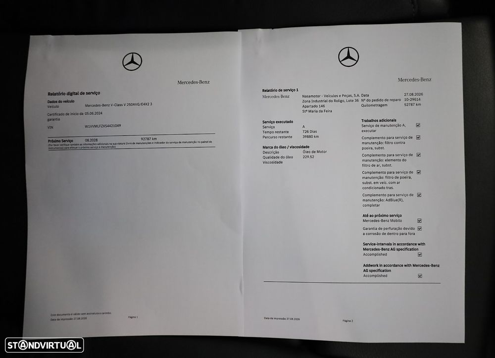 Mercedes-Benz V 250 d Longo Avantgarde - 60