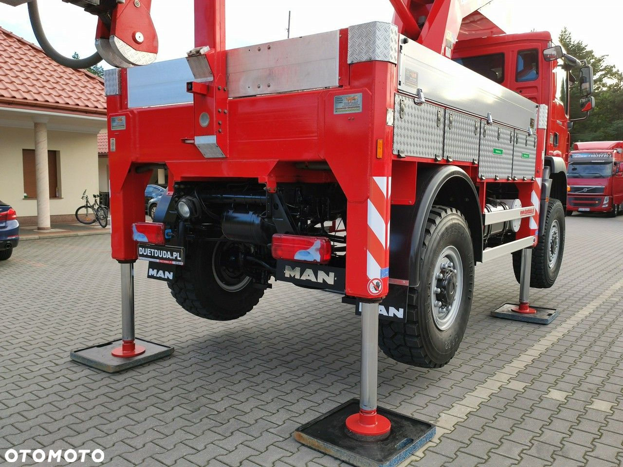 MAN TGM 18.280 4x4 Zwyżka Bison Palfinger TKA 28 Podnośnik Koszowy - 38