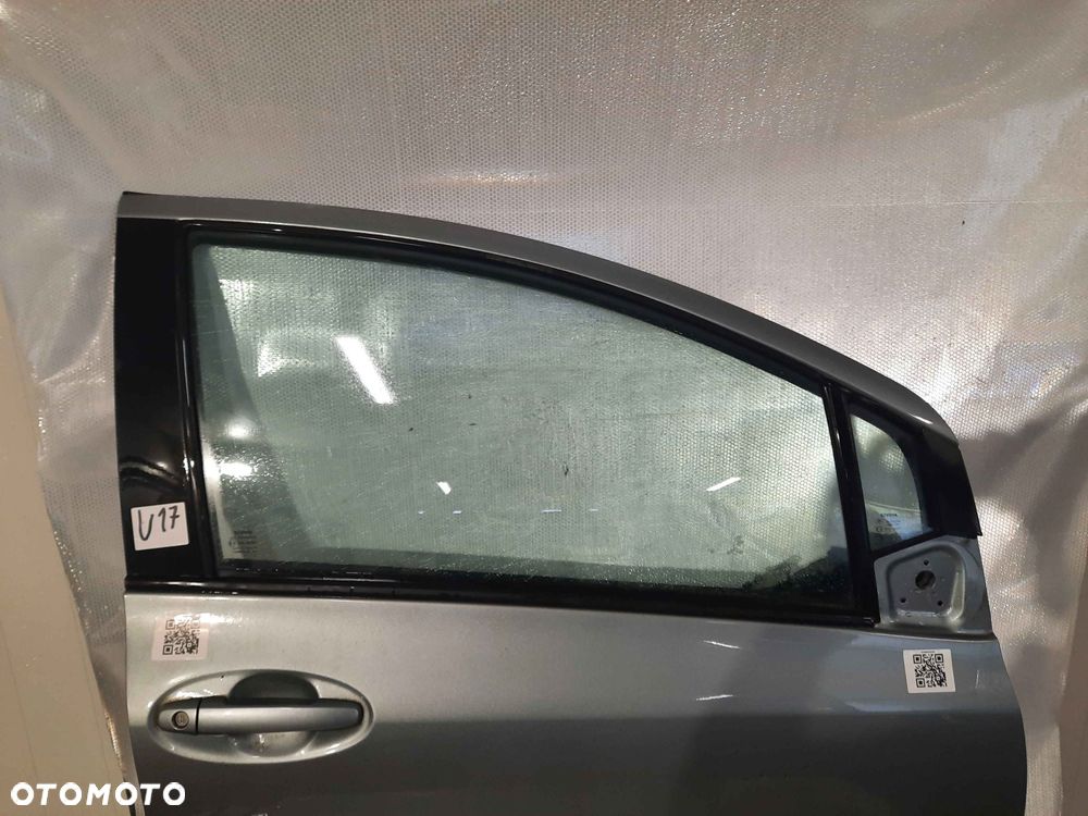 } DRZWI PRZÓD PRZEDNIE PRAWE TOYOTA YARIS 2 1F8 SZARE - 6