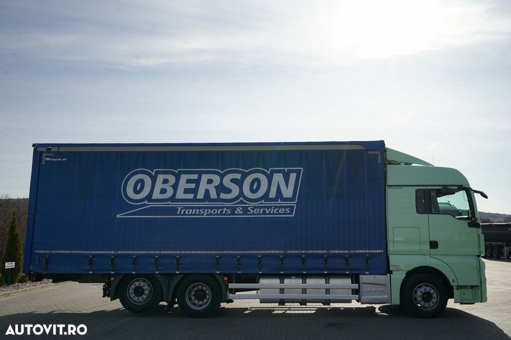MAN TGX 26.460 / 120 M3 / 6x2 / SOLO /  AXĂ RIDICATĂ / AXĂ DIRECȚIE / - 5