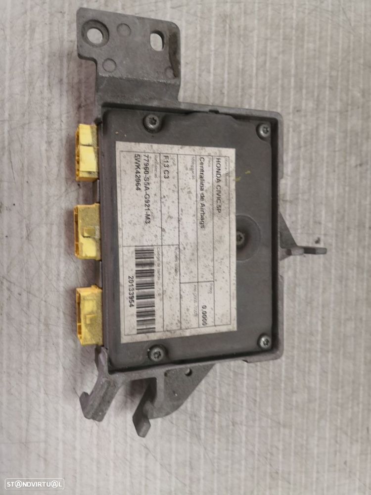 Centralina De Airbags Honda Civic Vii Três Volumes (Es, Et) - 1
