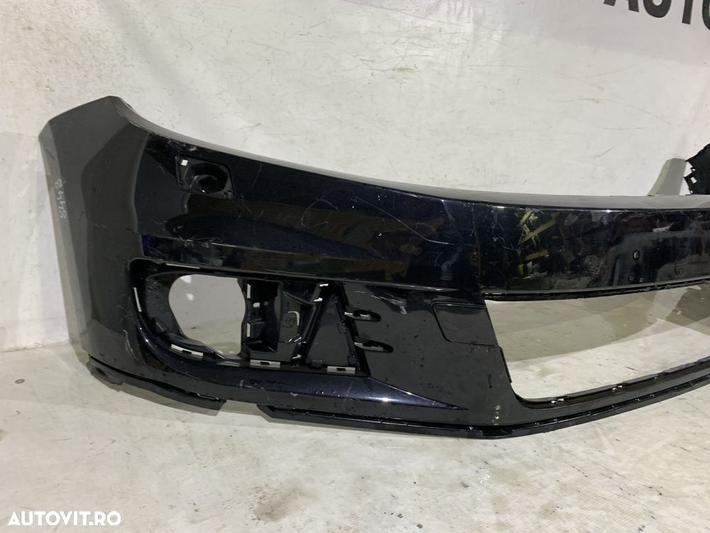 Bara fata VW Tiguan, facelift, 2012, 2013, 2014, 2015, 2016, cod origine OE 5N0807221K, cu gauri pentru spalatori faruri. - 3