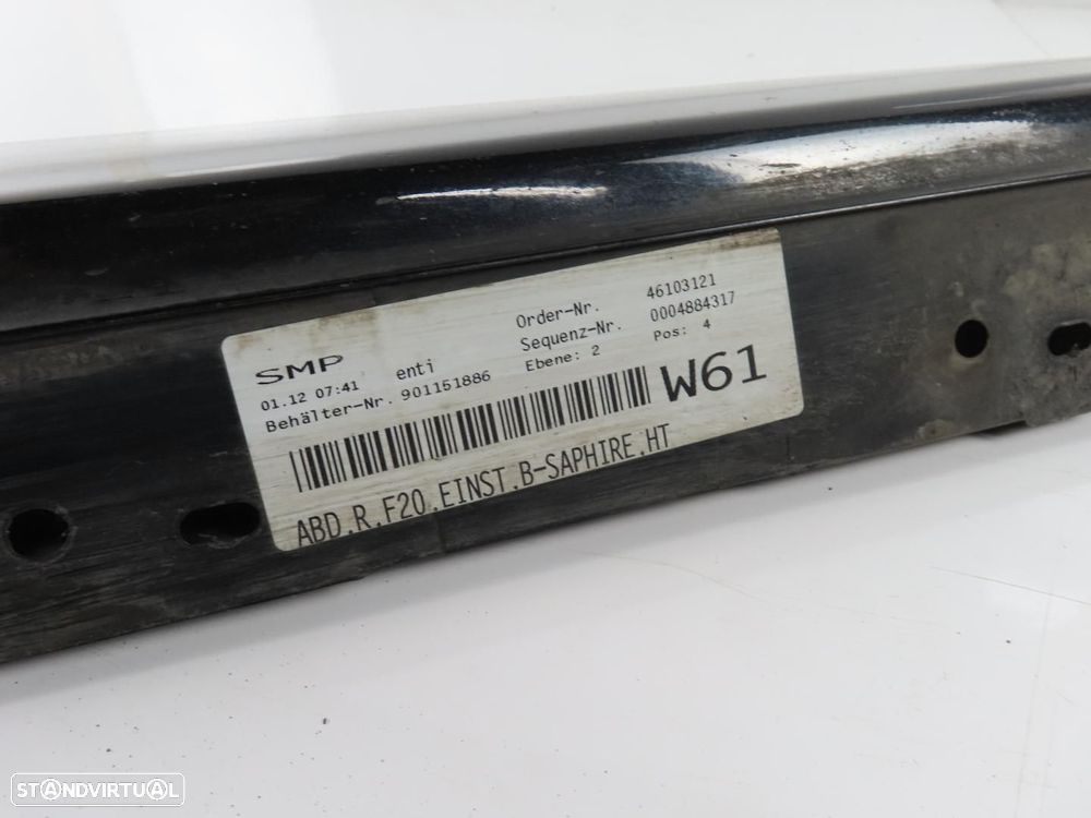 Embaladeira Plástico Direito Usado / Original BMW 1 (F20) 51777293554 / 7287828 - 3