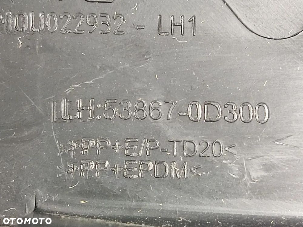 TOYOTA YARIS od 2019r Końcówka Podszybia Lewa - 5