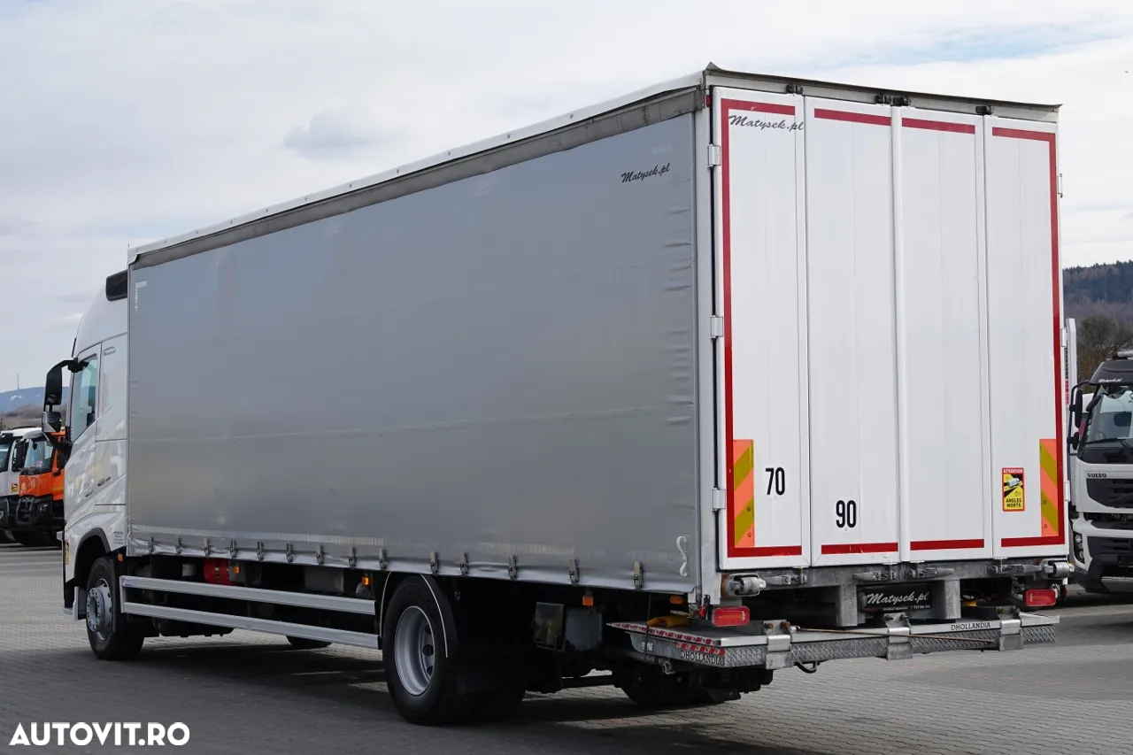 Volvo FH 420 / 4x2 / SOLÓWKA / PERDEA 9,10 M / AER CONDIȚIONAT PARCARE / LIFT DHOLLANDIA 2000KG / CONTRACTUL DE SERVICE POSTĂ - 2
