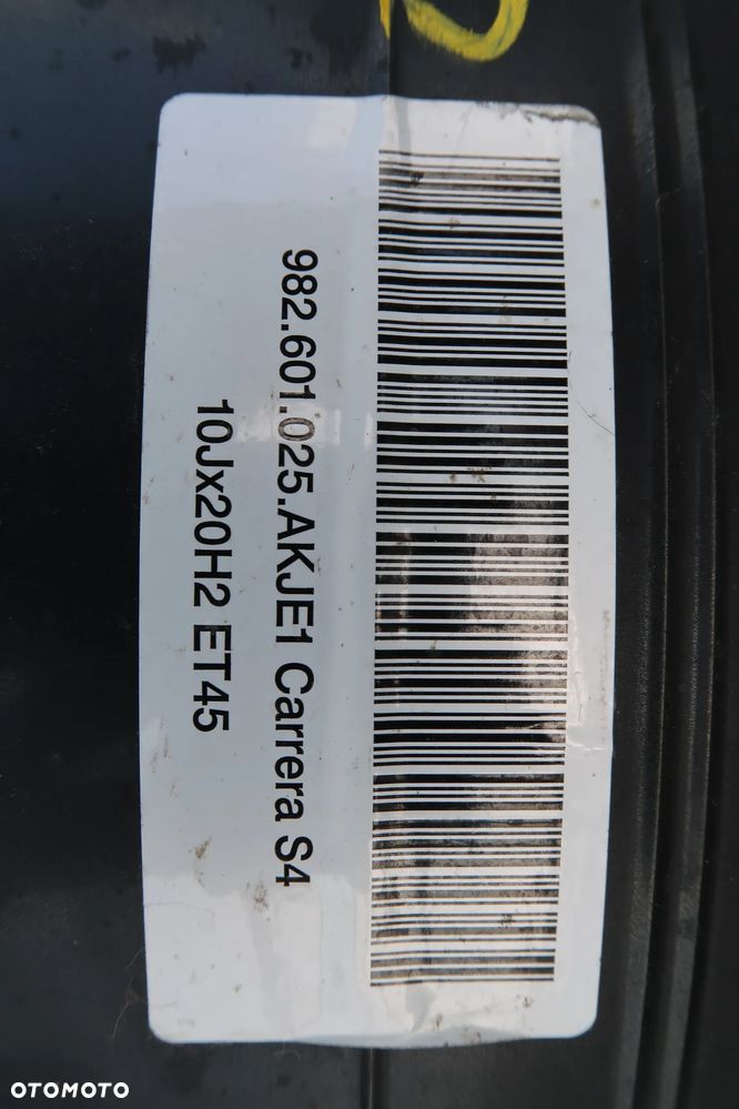 L10/L38 Felga Porsche Boxter 982601025AK 10x20et45 - 10