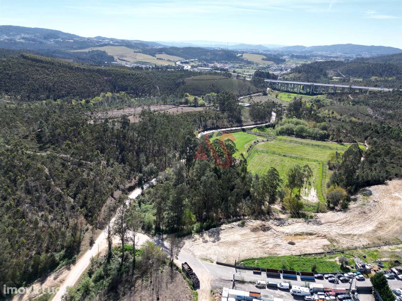 Terreno Industrial com 8.800 m² em Sobrado, Valongo - Grande imagem: 5/6