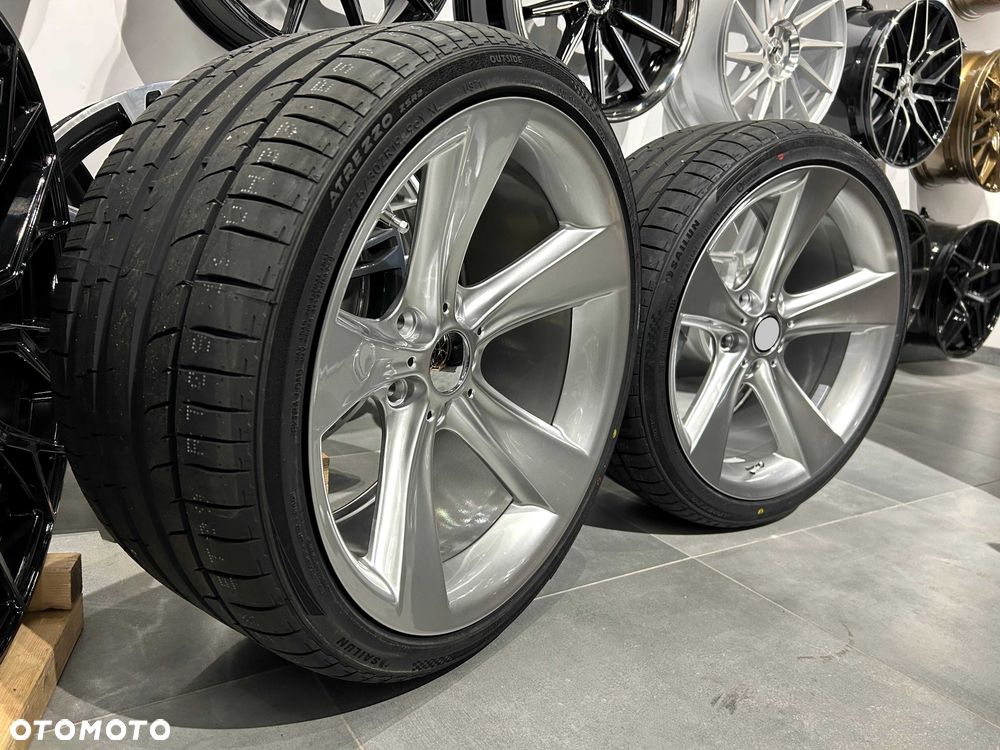 Koła letnie 19 5x120 BMW E60 E61 Styling 128 przód tył 9" 10" - 5