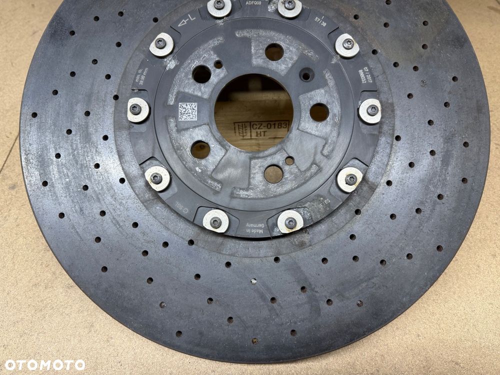 TARCZE HAMULCOWE CERAMICZNE PRZÓD AUDI A6 RS6 A7 RS7 C7 4G0 4G0615301AJ 4G0615302Q LEWA PRAWA - 26