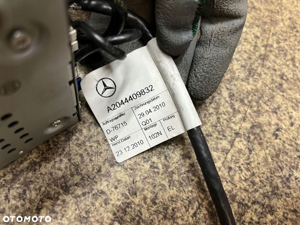 Radio nawigacja Navi GPS czytnik plyt CD Mercedes W204 ORG - 7