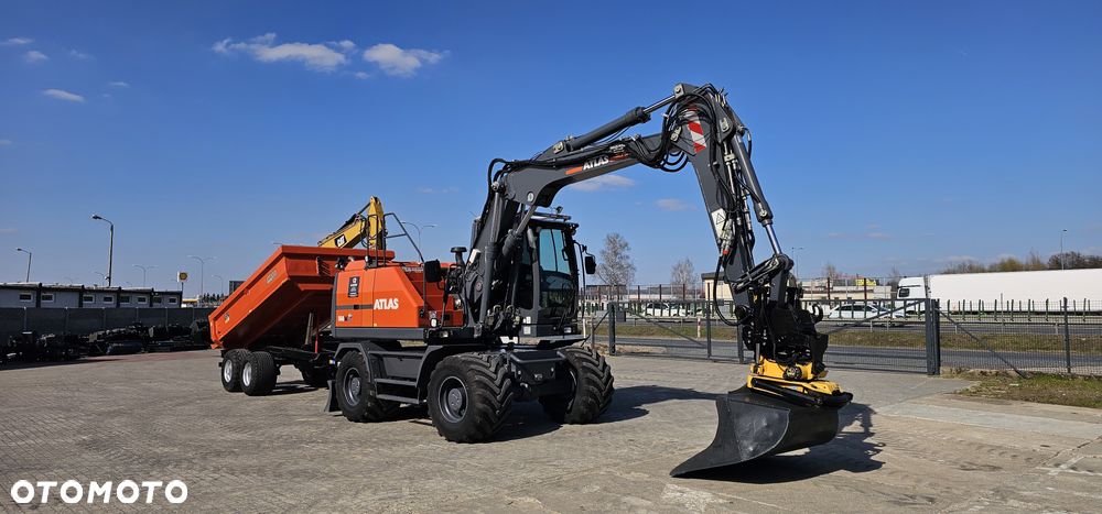 Atlas 160W 160 150W 140W 140 165W głowica roto /Engcon przyczepa szczypce - 11