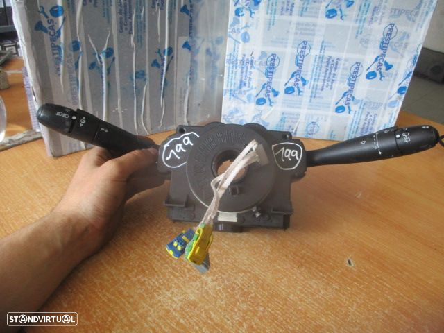 Comutador Luzes Fita Airbag 96563489XT PEUGEOT 307 2006 1.6HDI 110CV 5P PRETO - 4