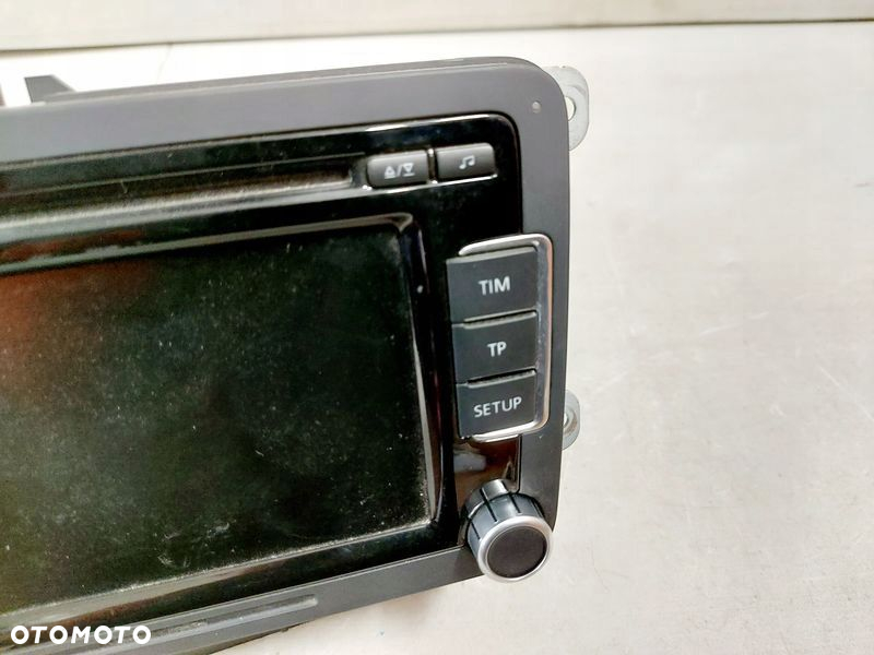 VW TIGUAN GOLF 6 VI JETTA RADIOODTWARZACZ RADIO NAWIGACJA NAVI 3C8035195 - 3