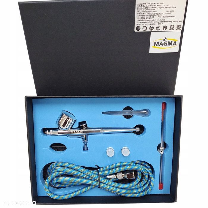 Aerograf malarski 3 dysze 0.2 0.3 0.5 - 2