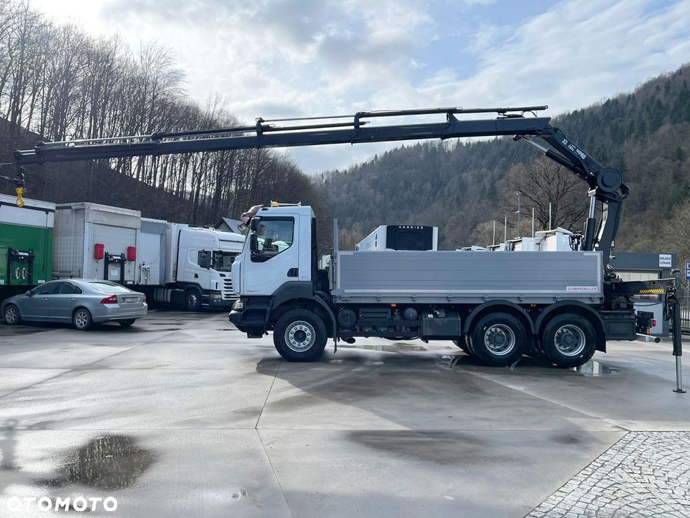 Renault Kerax 380 DXI EEV // 6x4 // HDS Hiab XS 166 Hipro + Radio // UDT // Blokady mostów // Idealny // Zabudowa 5,16m // - 3