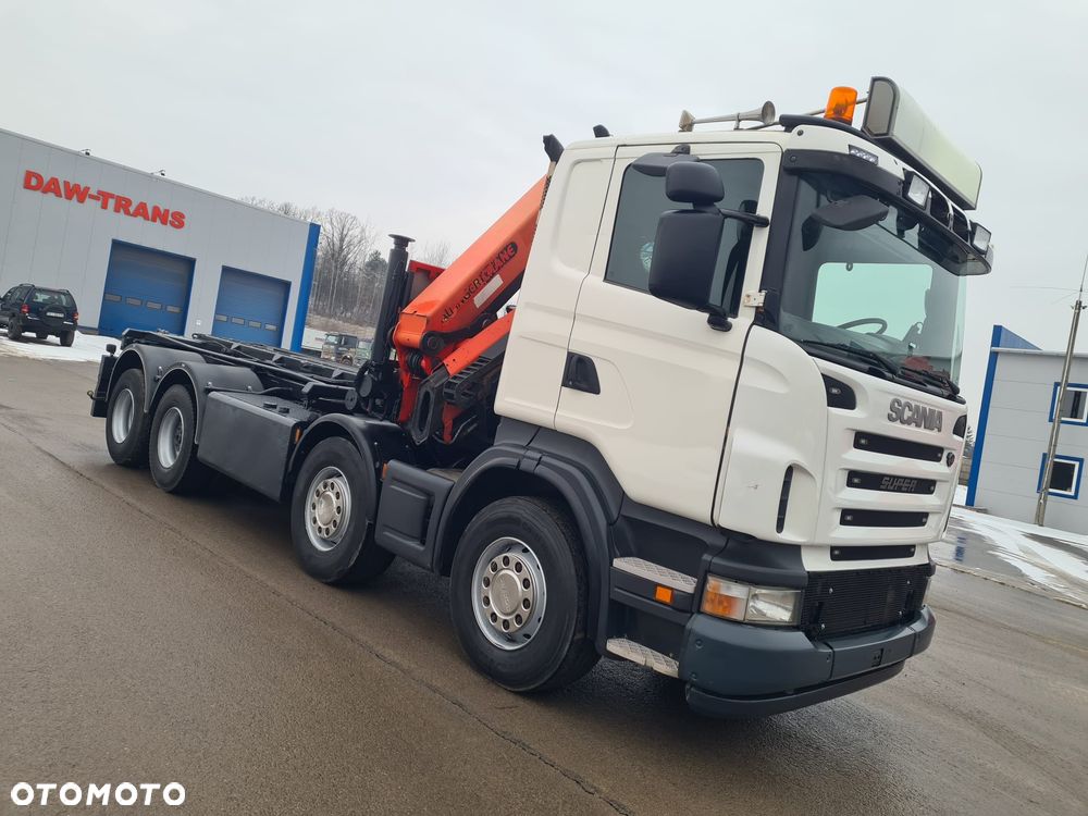 Scania R480 8X2 HDS PALFINGER PK20002 HYDRAULIKA DO WYWROTU ROTATOR PILOT - 3
